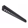 Lampa szynowa LED oprawa halogenowa 36W 90cm 4000K CZARNA-5904703002710