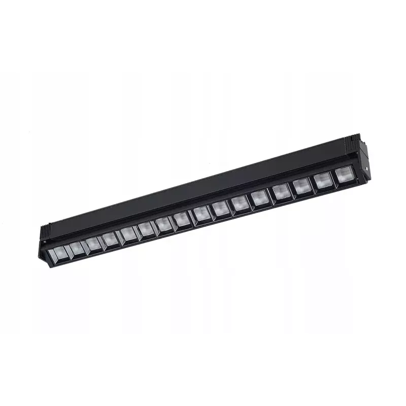 Linda L56 reflektor spot LED/24W/4000K do szyny 1-fazowej czarny-5904703002741