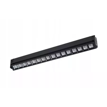 Linda L56 reflektor spot LED/24W/4000K do szyny 1-fazowej czarny-5904703002741