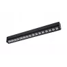 Linda L56 reflektor spot LED/24W/4000K do szyny 1-fazowej czarny-5904703002741