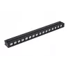 Linda L56 reflektor spot LED/24W/4000K do szyny 1-fazowej czarny-5904703002741
