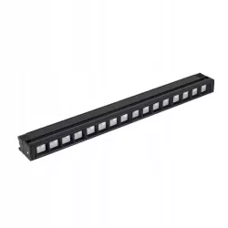 Linda L56 reflektor spot LED/24W/4000K do szyny 1-fazowej czarny-5904703002741