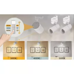 Reflektor LED szyna 1-faza Pulso 10W 3CCT biały-5904703005506