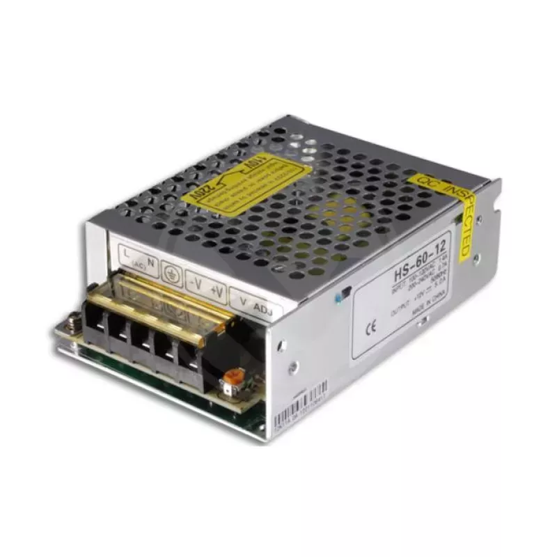 ZASILACZ MODUŁOWY 60W 12V 5A DO LED MODUŁOWY-5903002037119
