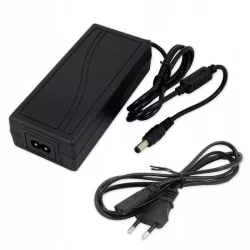 Zasilacz Impulsowy LED desktop 6A 72W 12V do taśm LED + kabel 2pin-5903002033951
