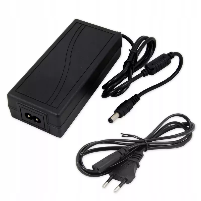 Zasilacz Impulsowy LED desktop 6A 72W 12V do taśm LED + kabel 2pin-5903002033951