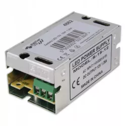 Zasilacz montażowy 1,25A do taśm LED 12V 15W IP20-5903002031384