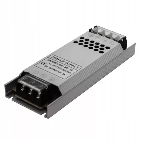 Zasilacz ULTRA SLIM do taśm LED 12V 60W montażowy-5908263381315