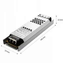 Zasilacz ULTRA SLIM flat do taśm LED 12V 100W 8,3A montażowy-5908263381322