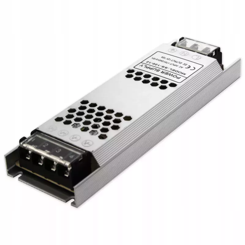 Zasilacz ULTRA SLIM do taśm LED 12V 120W montażowy-5908263381339