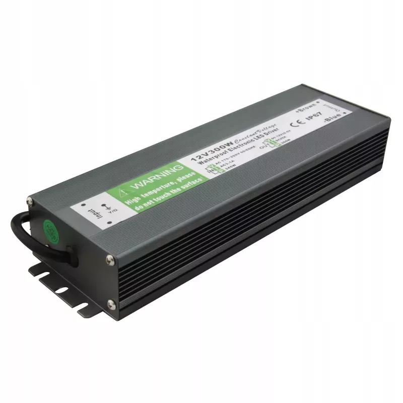 Zasilacz LED do taśm 12V 25A 300W wodoodporny IP67-5908263381490