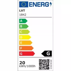 Piko reflektor spot LED/20W/4000K do szyny 1-fazowej czarny-5904703006497