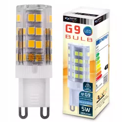 Żarówka LED G9 5W 2700K biały ciepły 230V do żyrandoli PREMIUM-5904703008422