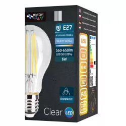 Żarówka LED E27 FILAMENT ściemnialna 6W 2700K EDISON RETRO OZDOBNA ŻARNIK-5904703008392
