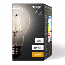 Żarówka LED E27 10W 4000K biały neutralny FILAMENT EDISON RETRO OZDOBNA-5904703013419
