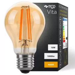 Żarówka LED E27 FILAMENT 10W NEUTRALNY 4000K EDISON RETRO OZDOBNA ŻARNIK-5904703013303
