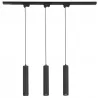 ZESTAW SZYNOPRZEWÓD SZYNA 1M + 3x LAMPA REFLEKTOR GU10 Wisząca 1-Faza-5904703015482