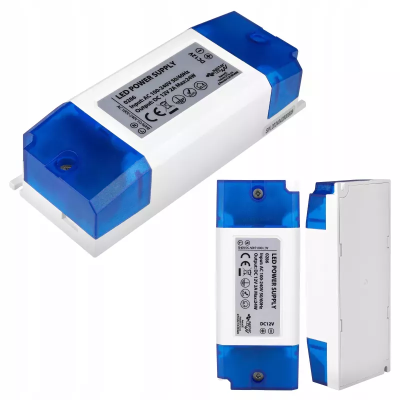 Zasilacz Meblowy 12V 24W 2A Do Taśma LED Taśmy Modułowy-5904703015611