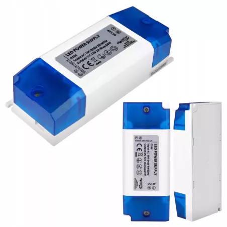 Zasilacz Meblowy 12V 24W 2A Do Taśma LED Taśmy Modułowy-5904703015611