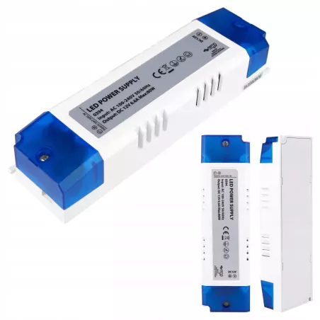 Zasilacz Meblowy 12V 80W 6,6A Do Taśma LED Taśmy Modułowy-5904703015659