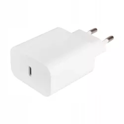 ZESTAW SZYBKA ŁADOWARKA KOSTKA SIECIOWA USB TYPE-C + KABEL TYPE C | PD20W-5904703017950