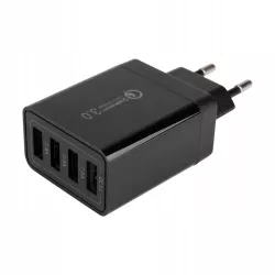 ZESTAW SZYBKA ŁADOWARKA 20W KOSTKA QUICK CHARGE SIECIOWA 4x USB-A-5904703018001