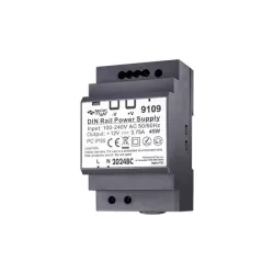 Zasilacz na szynę DIN 12V 45W 3.75A IP20-5904703018254