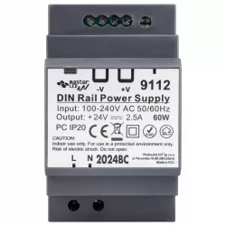 Zasilacz na szyne stałonapięciowy DIN 24V 60W 2,5A IP20 do rozdzielni-5904703018285