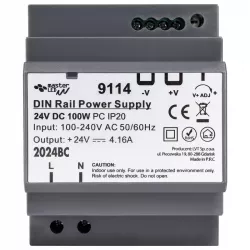 Zasilacz na szyne stałonapięciowy DIN 24V 100W 4.16A IP20 do rozdzielni-5904703018308