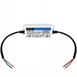 Zasilacz LED 12V ULTRA 12W 1A IP67 PC wodoodporny-5904703018803