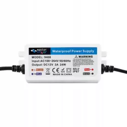 Zasilacz LED 12V ULTRA 24W 2A IP67 PC wodoodporny-5904703018797