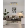 LAMPA sufitowa KINKIET LED ścienny Spot regulowany 3x GU10 oprawa czarna-5904703021766