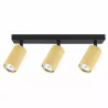 LAMPA sufitowa KINKIET LED ścienny Spot regulowany 3x GU10 oprawa czarna-5904703021766