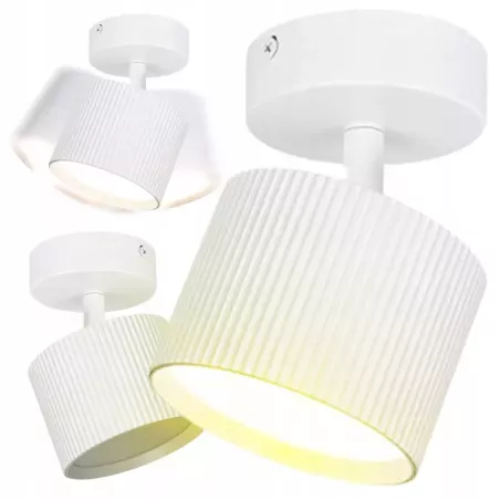 OPRAWA NATYNKOWA LED SUFITOWA Orbin GX53 BIAŁA IP20 SPOT TUBA SUFITOWA-5904703021742