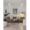 OPRAWA NATYNKOWA LED SUFITOWA Orbin GX53 BIAŁA IP20 SPOT TUBA SUFITOWA-5904703021742