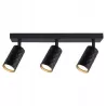 Czarna lampa sufitowa 3-punktowa regulowana GU10-5904703021995