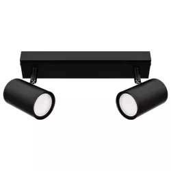Kinkiet GU10 LED Richi ruchomy x2 czarny-5904703028598