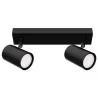 Kinkiet GU10 LED Richi ruchomy x2 czarny-5904703028598