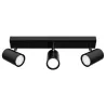 Kinkiet GU10 LED Richi ruchomy x3 czarny-5904703028611