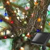 Łańcuch solarny girlanda LED 100 kolorowych lampek długość 10mb - 8433325208806