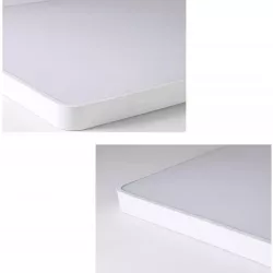 LAMPA SUFITOWA LED PLAFON WISZĄCA BIAŁA KWADRAT 60CM PILOT 3 KOLORY MODERN-5903002035337