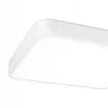 LAMPA SUFITOWA LED PLAFON WISZĄCA BIAŁA KWADRAT 60CM PILOT 3 KOLORY MODERN-5903002035337