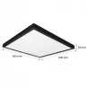 Panel sufitowy nastropowy LED 40W 60x60cm 4500K kaseton lampa plafon-5908263386853