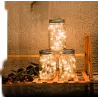 Lampa LED solarna dekoracyjna słoik z drucikiem led - 5908263387393