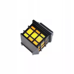 Lampa solarna wbijana Masterled czarny 11,5 cm 1 szt.-5903002033449