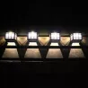 Lampa solarna wbijana Masterled czarny 11,5 cm 1 szt.-5903002033449