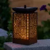LAMPION lampa LED wisząca SOLARNA latarenka znicz ogrodowa na taras-5903002031711