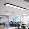 Panel LED Lampa Sufitowa Plafon Natynkowy 60W 120x30cm 6600lm czarny-5904703002376