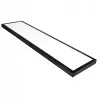 Panel LED Lampa Sufitowa Plafon Natynkowy 60W 120x30cm 6600lm czarny-5904703002376