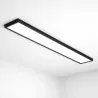 Panel LED Lampa Sufitowa Plafon Natynkowy 60W 120x30cm 6600lm czarny-5904703002376